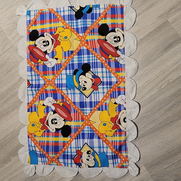Vintage Mickey Mouse Pillow Case - Picture 1 of 4